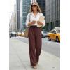 image:imageSHEWIN Pants for Women Casual Womens Work Pants Lightweight Womens Slacks Business Casual Outfits for WomenBrown