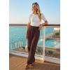 image:imageSHEWIN Pants for Women Casual Womens Work Pants Lightweight Womens Slacks Business Casual Outfits for WomenBrown