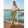 image:imageSHEWIN Pants for Women Casual Womens Work Pants Lightweight Womens Slacks Business Casual Outfits for WomenGreen