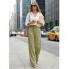 image:imageSHEWIN Pants for Women Casual Womens Work Pants Lightweight Womens Slacks Business Casual Outfits for WomenGreen