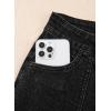 image:imageSHEWIN Women Straight Leg Jeans Stretchy Fabric Denim Pants Inseam 29 InchBlack