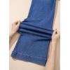 image:imageSHEWIN Women Straight Leg Jeans Stretchy Fabric Denim Pants Inseam 29 InchBlue