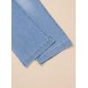 image:imageSHEWIN Women Straight Leg Jeans Stretchy Fabric Denim Pants Inseam 29 InchSky Blue