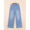 image:imageSHEWIN Women Straight Leg Jeans Stretchy Fabric Denim Pants Inseam 29 InchSky Blue