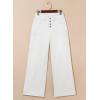 image:imageSHEWIN Women Straight Leg Jeans Stretchy Fabric Denim Pants Inseam 29 InchWhite