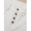 image:imageSHEWIN Women Straight Leg Jeans Stretchy Fabric Denim Pants Inseam 29 InchWhite