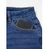 image:imageSHEWIN Women Stretch Wide Leg Jeans Ankle Capri Comfort Jean 2026Blue