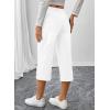 image:imageSHEWIN Women Stretch Wide Leg Jeans Ankle Capri Comfort Jean 2026White