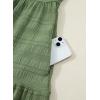 image:imageSHEWIN Women Summer Casual Mini Dress Lightweight Textured Boho Sundress with Pocket 2026Green
