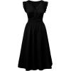 image:imageSHEWIN Women Summer Elegant Ruffle Sleeve Dress Semi Formal Boho Outfits 2026Black