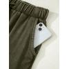image:imageSHEWIN Women WashedOut Effect Fabric Pants Stretchy Wide Leg Trousers 2026Green