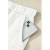 image:imageSHEWIN Women WashedOut Effect Fabric Pants Stretchy Wide Leg Trousers 2026White
