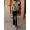image:imageSHEWIN Women Wide Leg Jeans High Waisted Stretch Denim Pants Inseam 2526 inchBlack