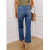 image:imageSHEWIN Women Wide Leg Jeans High Waisted Stretch Denim Pants Inseam 2526 inchBlue