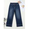 image:imageSHEWIN Women Wide Leg Jeans High Waisted Stretch Denim Pants Inseam 2526 inchBluing