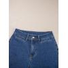 image:imageSHEWIN Women Wide Leg Jeans High Waisted Stretch Denim Pants Inseam 2526 inchDark Blue