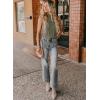 image:imageSHEWIN Women Wide Leg Jeans High Waisted Stretch Denim Pants Inseam 2526 inchGrey