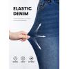 image:imageSHEWIN Womens High Waisted Skinny Jeans Stretchy Trendy Slimming Jeggings Buttons Full Length Denim Pants with PocketsAshleigh Blue
