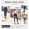 image:imageSHEWIN Womens High Waisted Skinny Jeans Stretchy Trendy Slimming Jeggings Buttons Full Length Denim Pants with PocketsAshleigh Blue