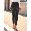 image:imageSHEWIN Womens High Waisted Skinny Jeans Stretchy Trendy Slimming Jeggings Buttons Full Length Denim Pants with PocketsBlack