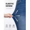 image:imageSHEWIN Womens High Waisted Skinny Jeans Stretchy Trendy Slimming Jeggings Buttons Full Length Denim Pants with PocketsDusk Blue