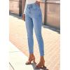 image:imageSHEWIN Womens High Waisted Skinny Jeans Stretchy Trendy Slimming Jeggings Buttons Full Length Denim Pants with PocketsMyosotis