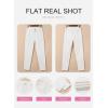 image:imageSHEWIN Womens High Waisted Skinny Jeans Stretchy Trendy Slimming Jeggings Buttons Full Length Denim Pants with PocketsWhite
