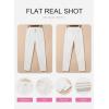 image:imageSHEWIN Womens High Waisted Skinny Jeans Stretchy Trendy Slimming Jeggings Buttons Full Length Denim Pants with PocketsWhite