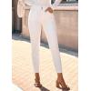 image:imageSHEWIN Womens High Waisted Skinny Jeans Stretchy Trendy Slimming Jeggings Buttons Full Length Denim Pants with PocketsWhite