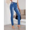 image:imageSHEWIN Womens Skinny Jeans Stretchy High Waisted Denim Jeggings Size 418Dusk Blue