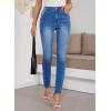image:imageSHEWIN Womens Skinny Jeans Stretchy High Waisted Denim Jeggings Size 418Dusk Blue