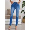 image:imageSHEWIN Womens Skinny Jeans Stretchy High Waisted Denim Jeggings Size 418Sky Blue
