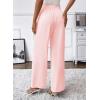 image:imageSHEWIN Womens Wide Leg Dress Pants 2026 Pleated Business Casual Office Work Palazzo Pants High Waisted Slacks TrousersPink