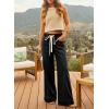 image:imageSHEWIN Womens Wide Leg Jeans High Waisted Tummy Control Stretchy Straight Leg Jeans Vintage Denim Casual Baggy PantsBlack
