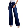 image:imageSHEWIN Women Straight Leg Jeans Stretchy Fabric Denim Pants Inseam 29 InchBluing