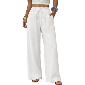 image:imageSHEWIN Pants for Women Casual Womens Work Pants Lightweight Womens Slacks Business Casual Outfits for WomenWhite