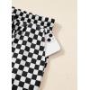 image:imageSHEWIN Womens Plaid 2 Piece Short Sets 2026 Lounge Beach Travel Vacation Outfits Matching Shorts Sweatsuit with PocketsBlack
