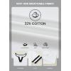 image:imageSHEWIN Womens Summer Tops Cotton V Neck Short Sleeve TShirts Colorblock Casual Tees 2026 ClothesA White