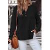 image:imageSHEWIN 2025 Women Ribbed Knit Tops Dressy Long Sleeve Shirts Fall Lightweight SweatshirtBlack