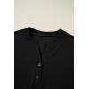 image:imageSHEWIN 2025 Women Ribbed Knit Tops Dressy Long Sleeve Shirts Fall Lightweight SweatshirtBlack