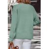 image:imageSHEWIN 2025 Women Ribbed Knit Tops Dressy Long Sleeve Shirts Fall Lightweight SweatshirtGreen