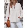 image:imageSHEWIN 2025 Women Ribbed Knit Tops Dressy Long Sleeve Shirts Fall Lightweight SweatshirtWhite