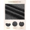 image:imageSHEWIN Fall Women Long Sleeve Tops Waffle Knit Shirts Multicolor Fabric Blouses 2026Black