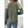 image:imageSHEWIN Fall Women Long Sleeve Tops Waffle Knit Shirts Multicolor Fabric Blouses 2026Green