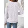 image:imageSHEWIN Fall Women Long Sleeve Tops Waffle Knit Shirts Multicolor Fabric Blouses 2026Multicolour