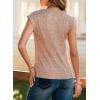 image:imageSHEWIN Summer Women Waffle Knit Tops Multicolor Fabric Shirts Business Casual Dressy 2026Multicolour