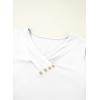 image:imageSHEWIN Women Long Sleeve Lightweight Tunic Tops Casual V Neck Pleated Button Warm Tee Shirts 2026White