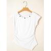 image:imageSHEWIN Women Off Shoulder Tops Summer Going Out Shirts Dressy Casual 2026White