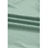image:imageSHEWIN Women Smocked Neck Tops 34 Sleeve Loose Fit Shirts Business Dressy Casual 2026Green