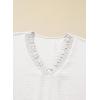 image:imageSHEWIN Women Smocked Neck Tops 34 Sleeve Loose Fit Shirts Business Dressy Casual 2026White